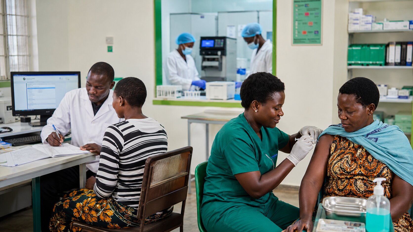 Integrating COVID-19 vaccination into routine healthcare