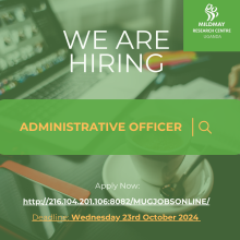 Employment Opportunity: Administrative Officer 